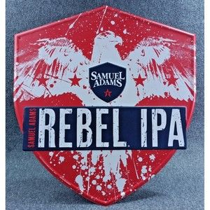 Samuel Adams Rebel IPA Beer Sign Metal Tin Sign Mancave 2016 New